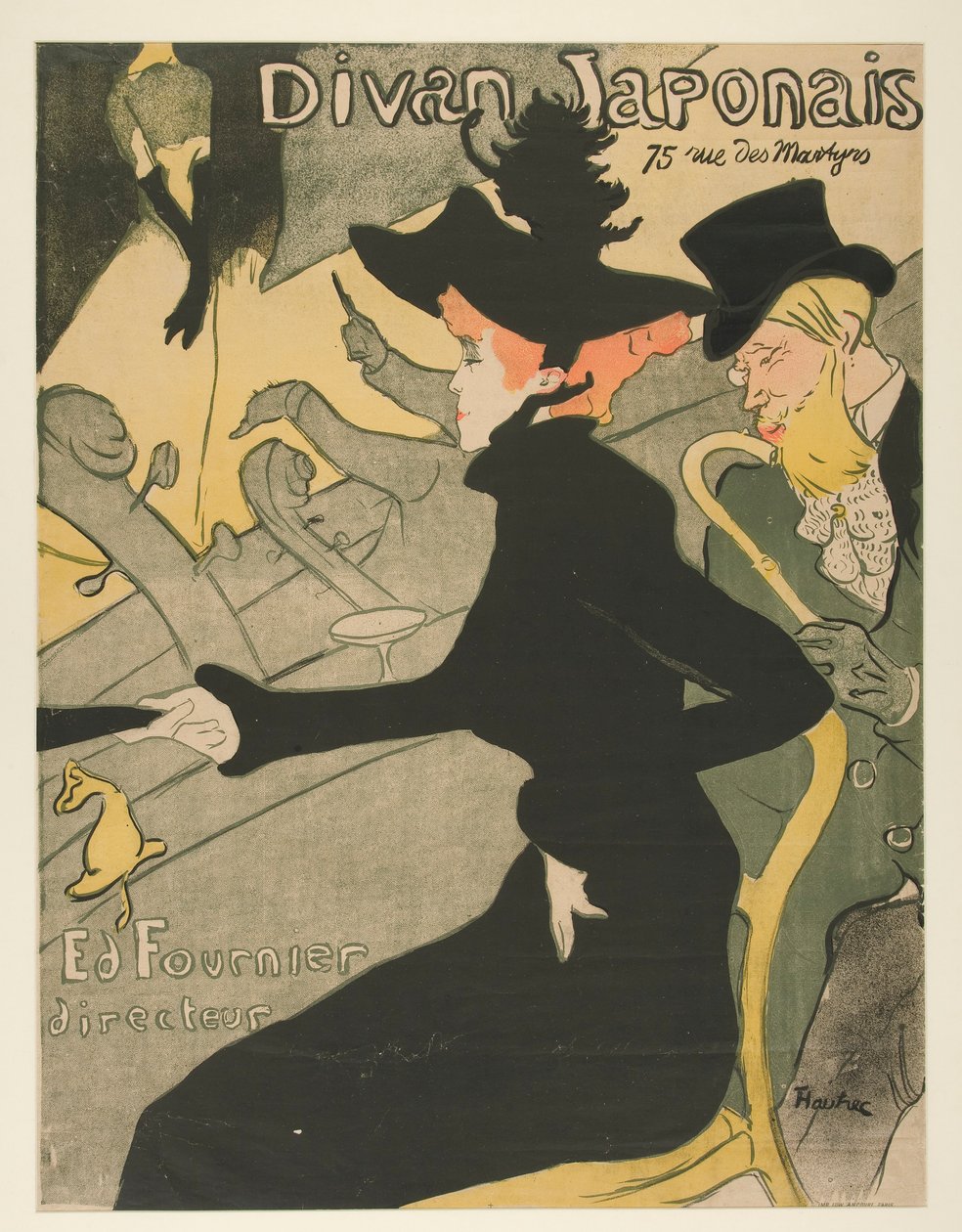 japansk sofa af Henri de Toulouse Lautrec