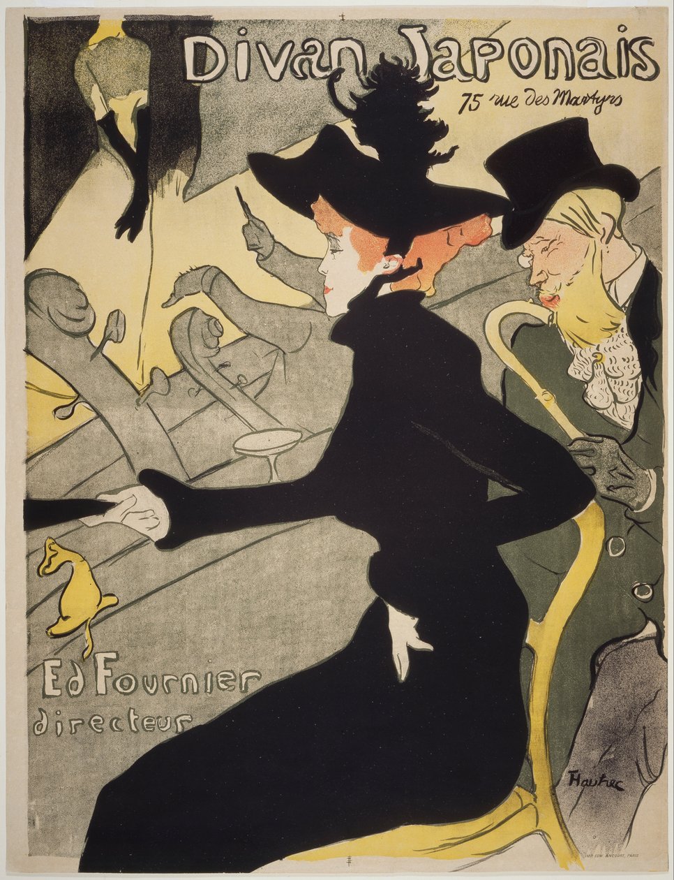 Japansk sofa af Henri de Toulouse Lautrec
