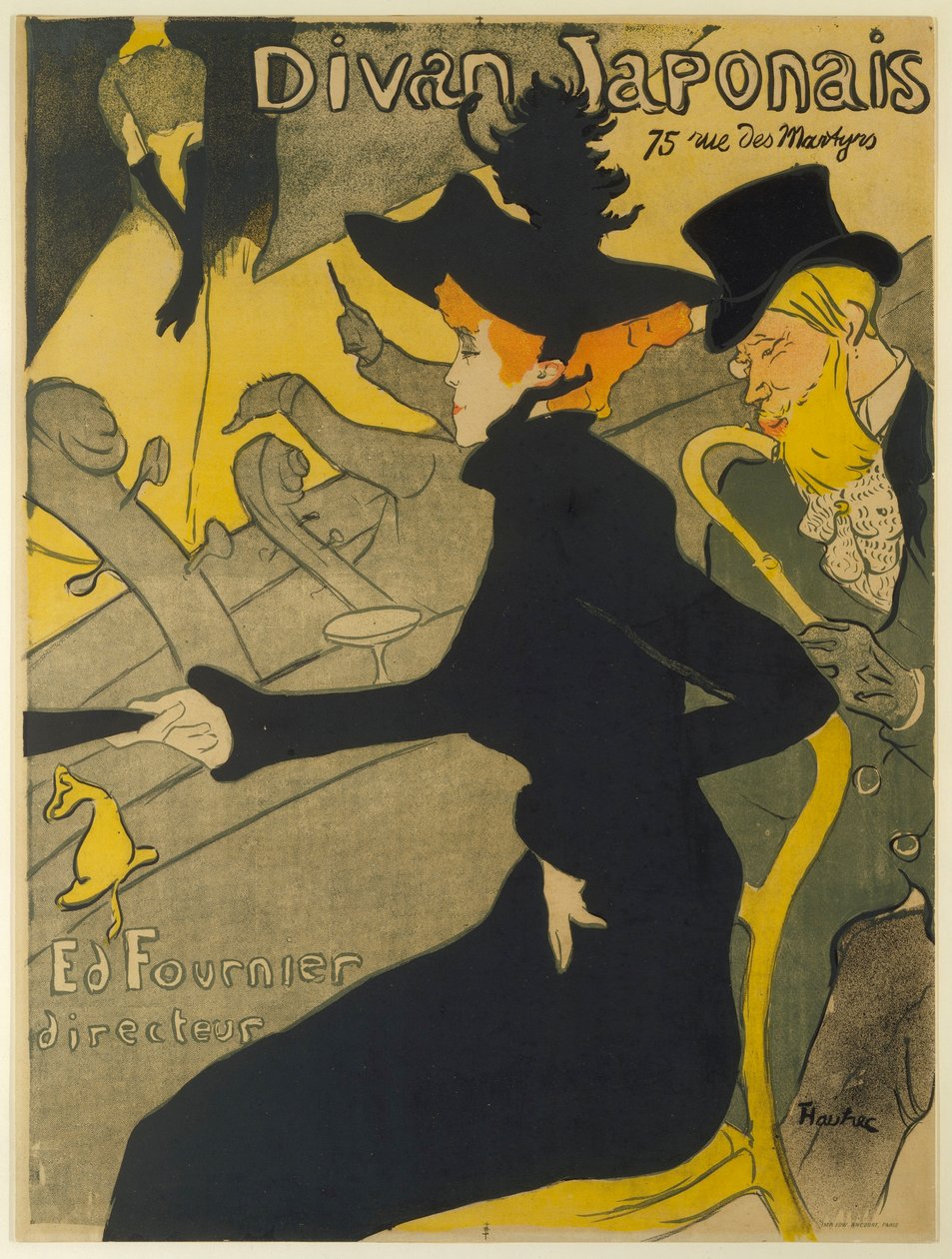 Japansk sofa af Henri de Toulouse Lautrec