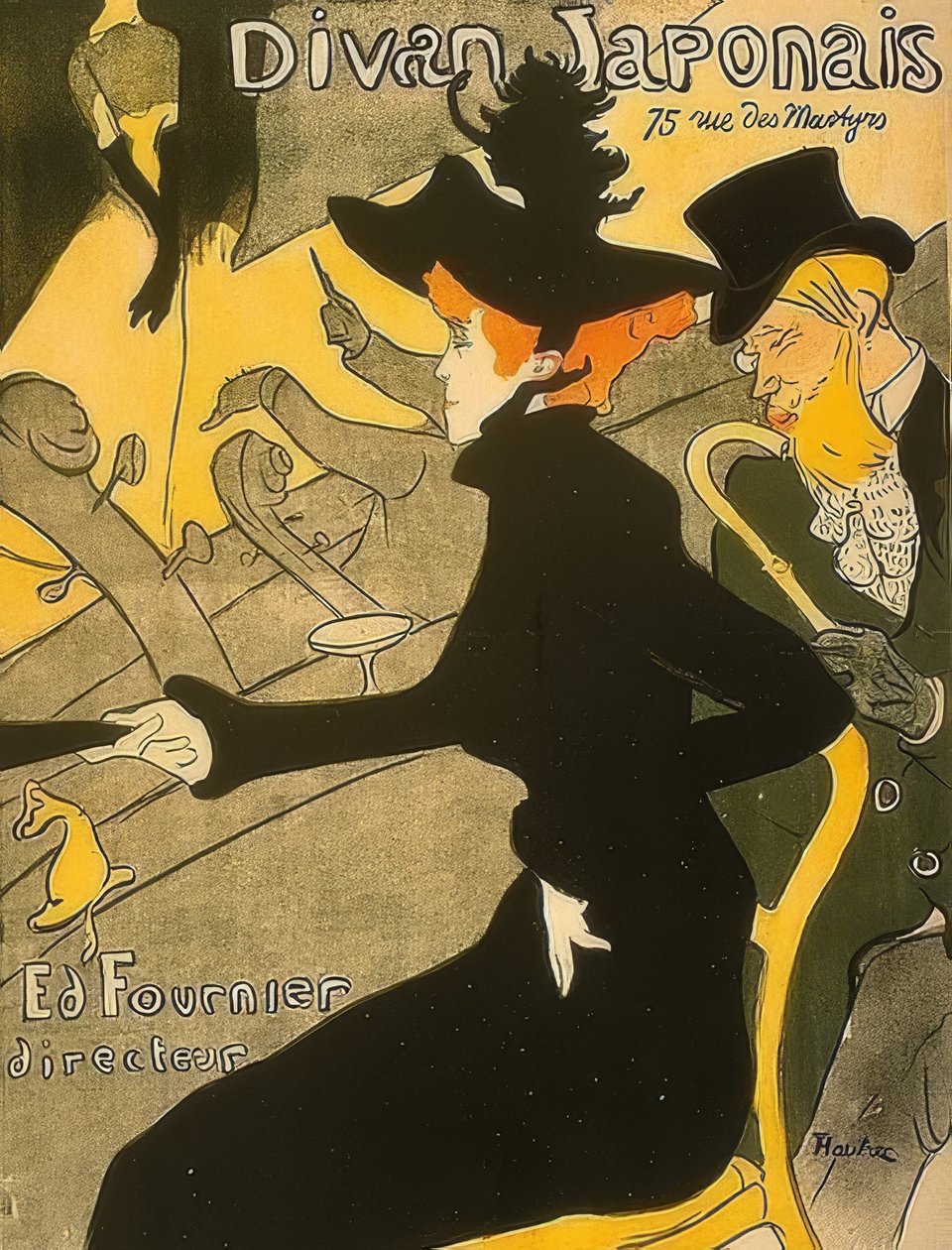 japansk sofa. 1892-94 af Henri de Toulouse Lautrec