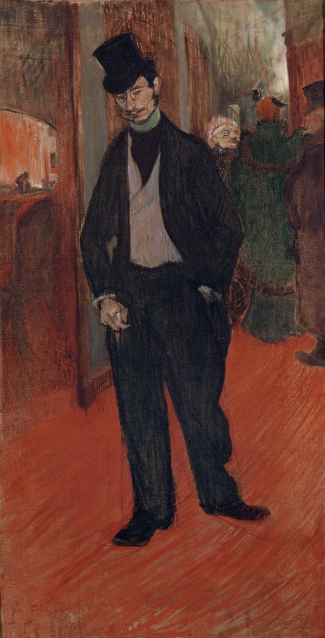 Doktor Gabriel Tapié de Céleyran i en teatersal, 1894 af Henri de Toulouse Lautrec