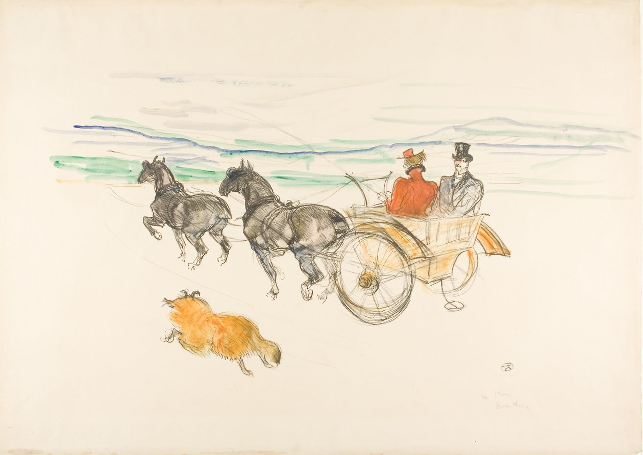 Dobbelt sele af Henri de Toulouse Lautrec