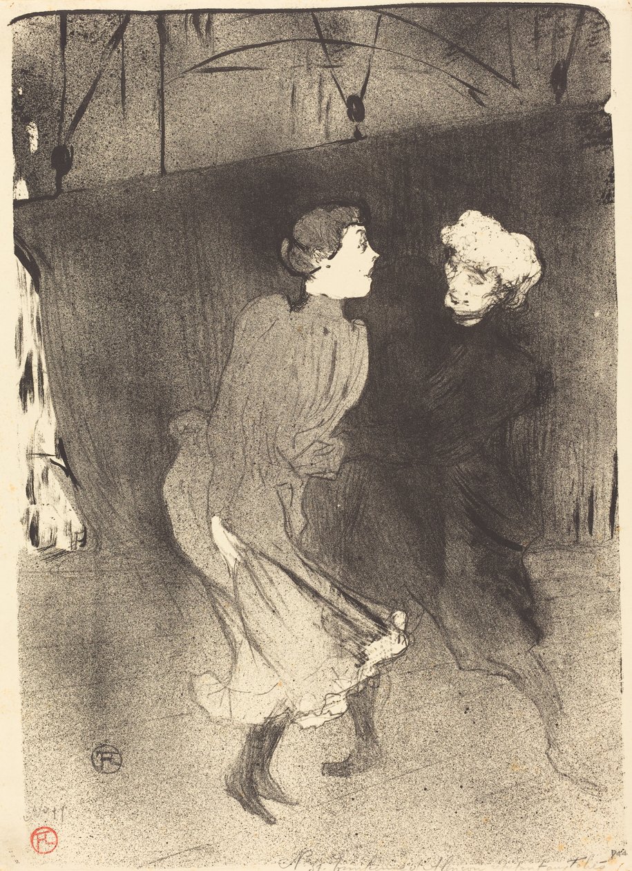 Generalprøve på Folies-Bergere Generalprøve på Folies-Bergere, 1893. af Henri de Toulouse Lautrec