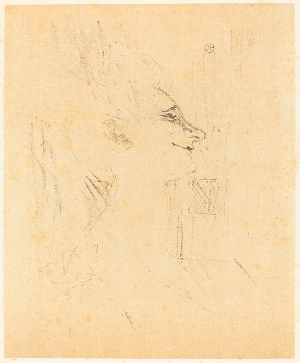 Drunkard (Soularde) af Henri de Toulouse Lautrec