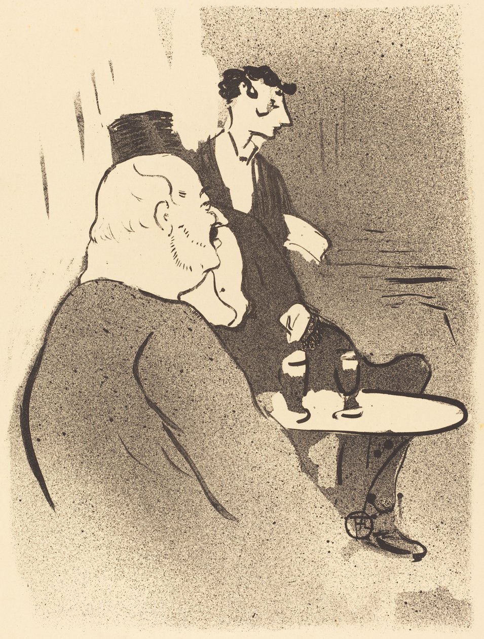 Ducarre hos ambassadørerne af Henri de Toulouse Lautrec