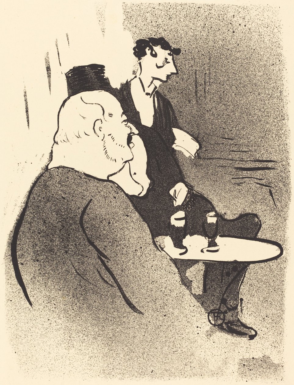 Ducarre hos ambassadørerne Ducarre hos ambassadørerne, 1893. af Henri de Toulouse Lautrec