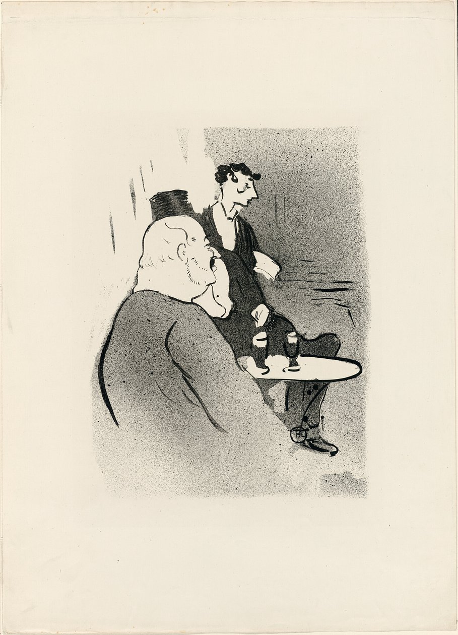 Ducarre på Ambassadeurs, fra Le Café-Concert af Henri de Toulouse Lautrec