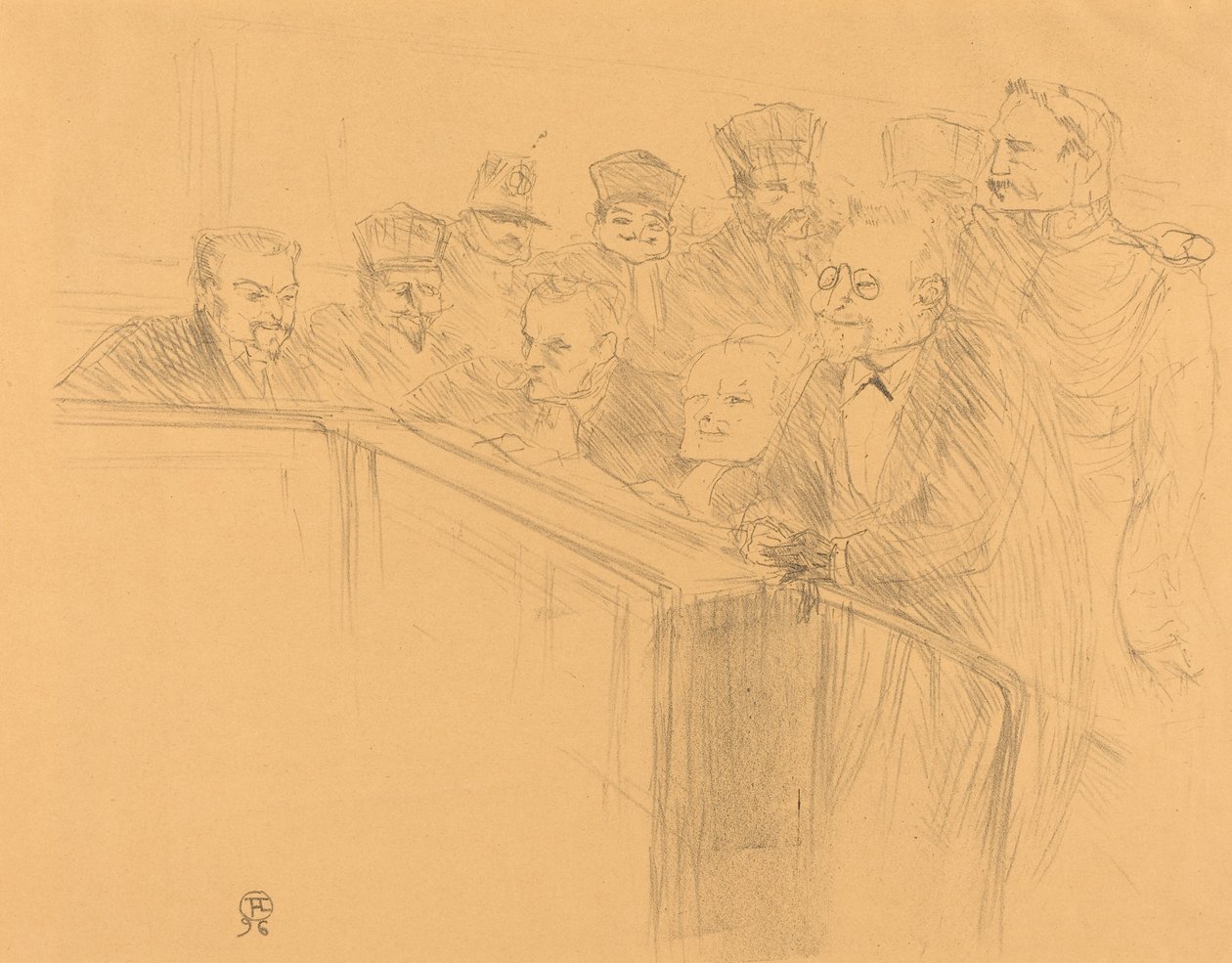 Dupas aflejring af Henri de Toulouse Lautrec