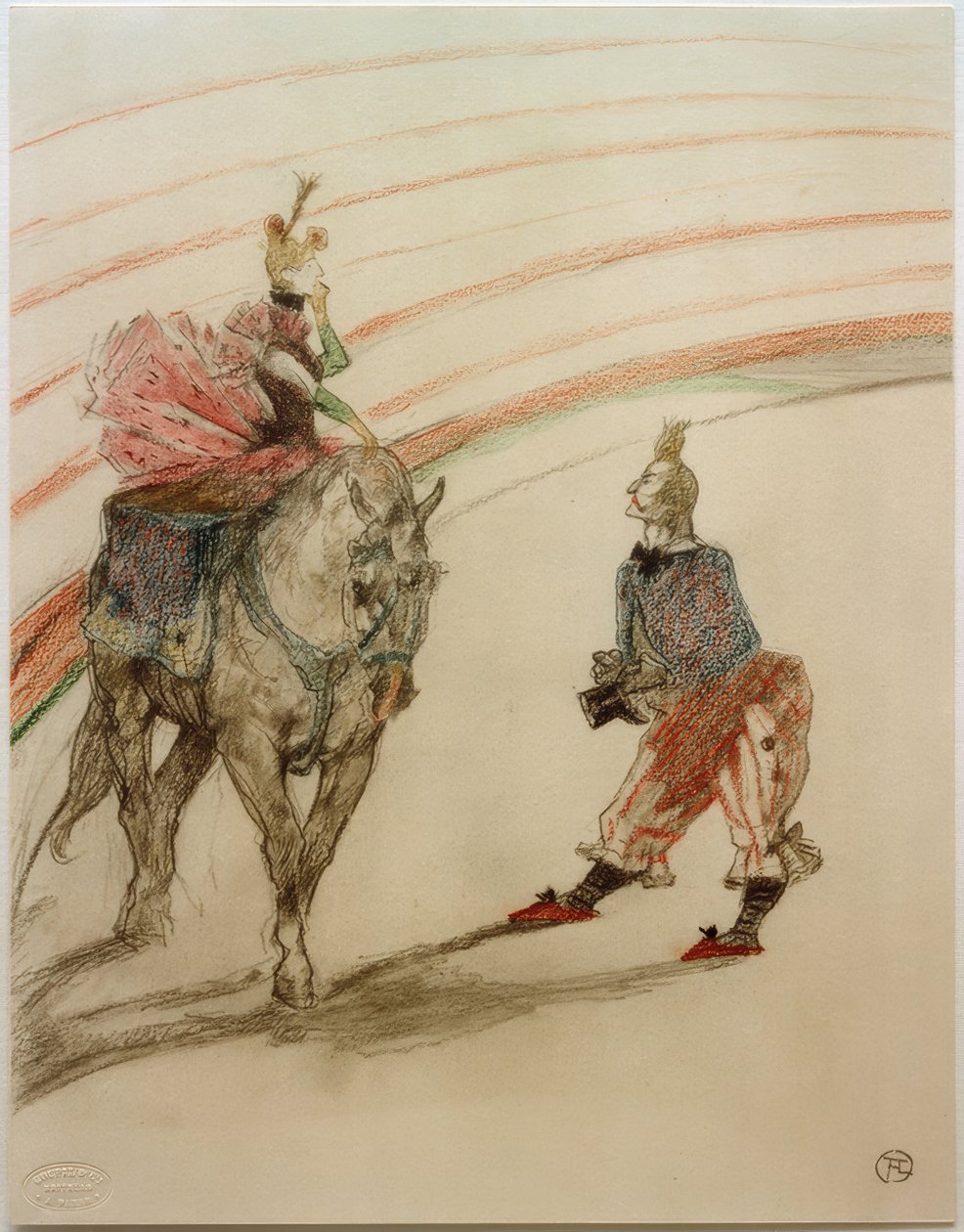 Panel Squire (Hun er sød, den unge dame) af Henri de Toulouse Lautrec