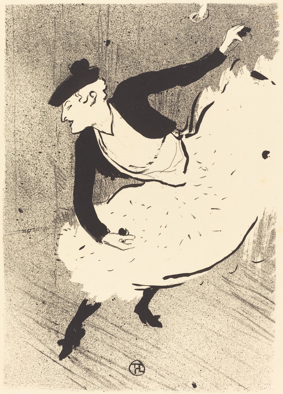 Edmee Lescot, 1893. af Henri de Toulouse Lautrec