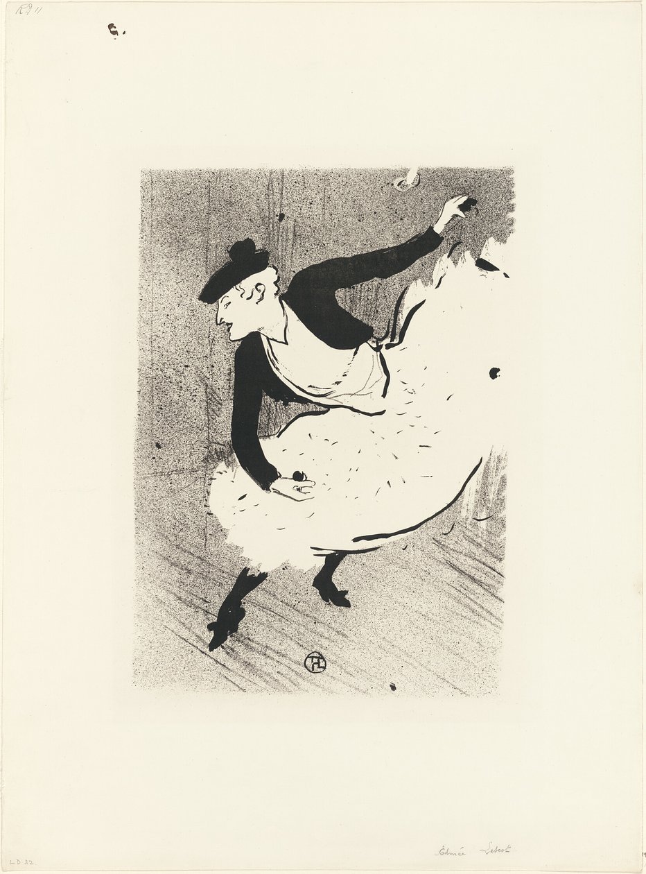 Edmée Lescot, fra Le Café-Concert af Henri de Toulouse Lautrec