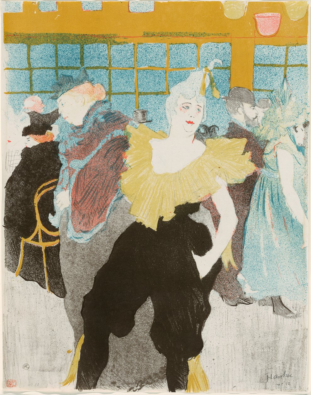 Elles: Klovnessen af Henri de Toulouse Lautrec