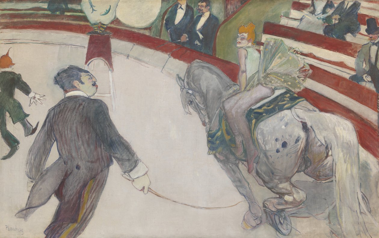 Equestrienne ved Cirque Fernando, 188788. af Henri de Toulouse Lautrec