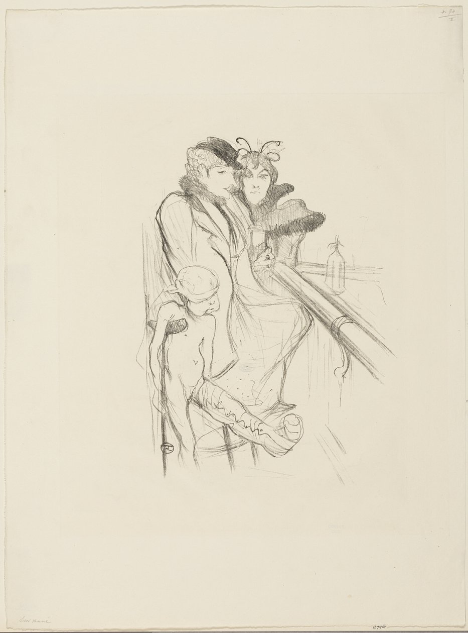 eros vanne af Henri de Toulouse Lautrec