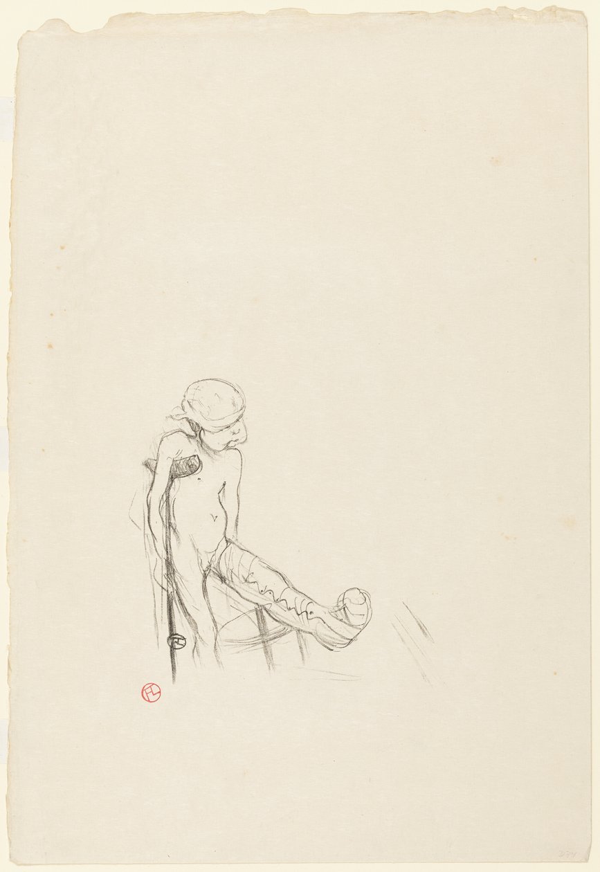 eros vanne af Henri de Toulouse Lautrec