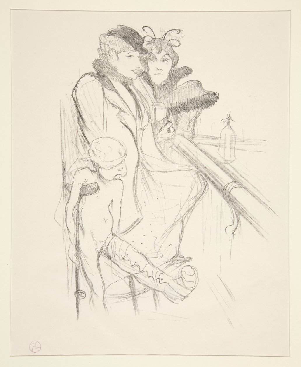 Eros vanne (Eros Vanquished) af Henri de Toulouse Lautrec