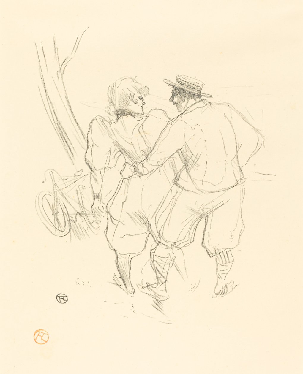 Floreal af Henri de Toulouse Lautrec