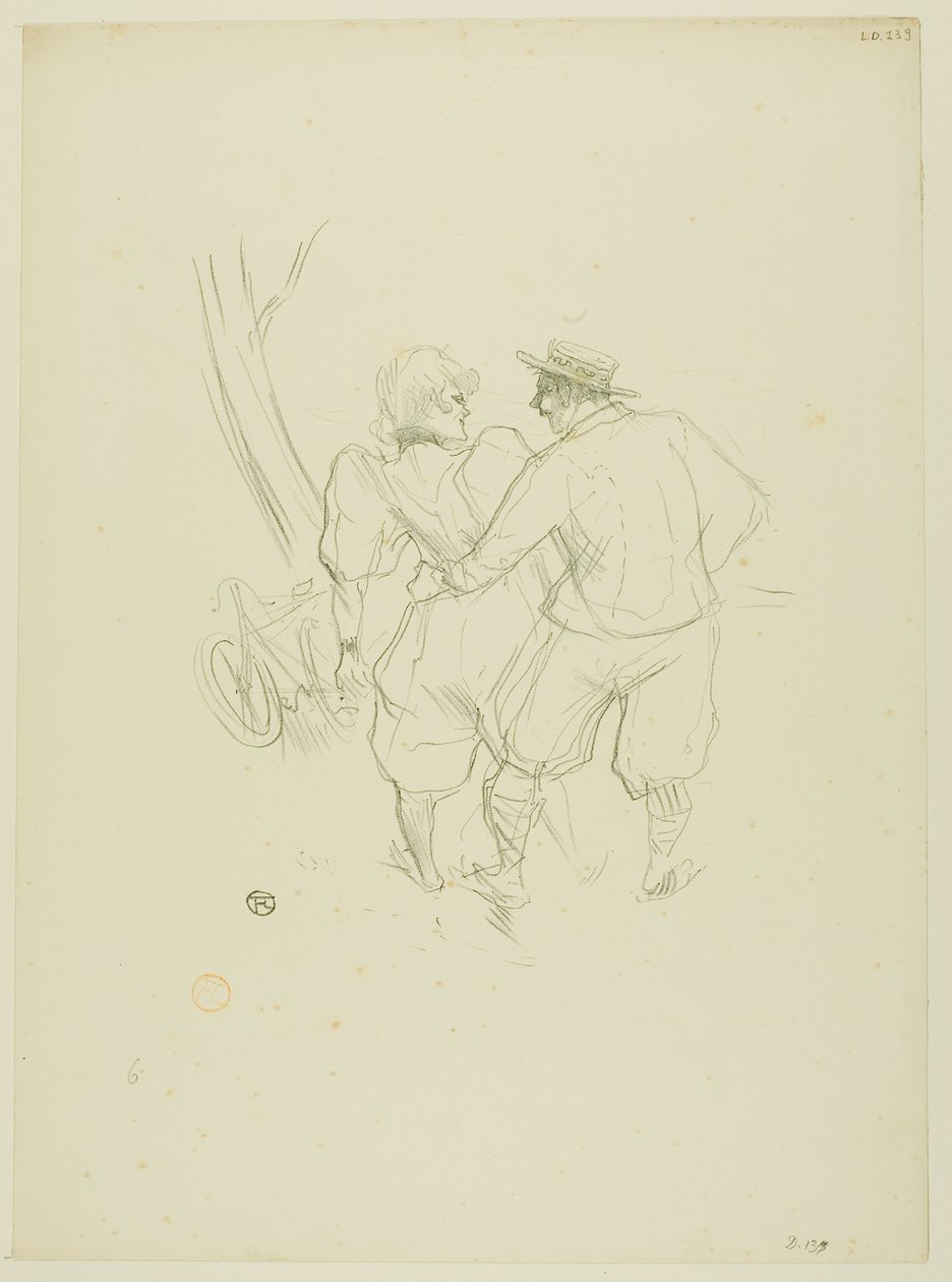 Floréal, fra Melodier af Désiré Dihau af Henri de Toulouse Lautrec