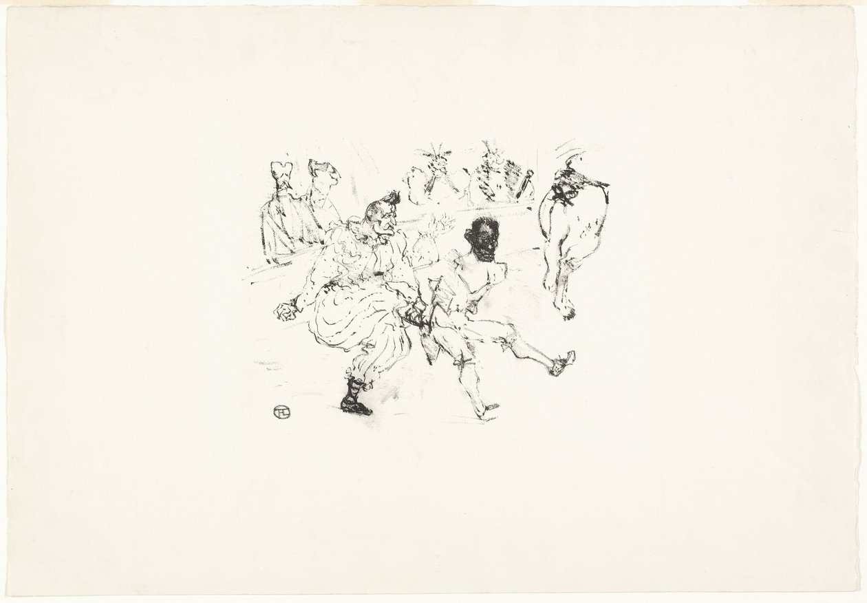 Footit og chokolade af Henri de Toulouse Lautrec