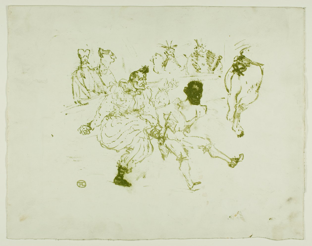 Footit og chokolade af Henri de Toulouse Lautrec