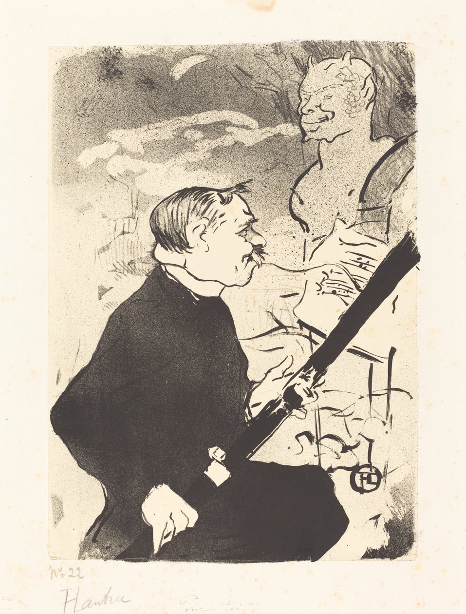 For dig Pour toi!..., 1893. af Henri de Toulouse-Lautrec