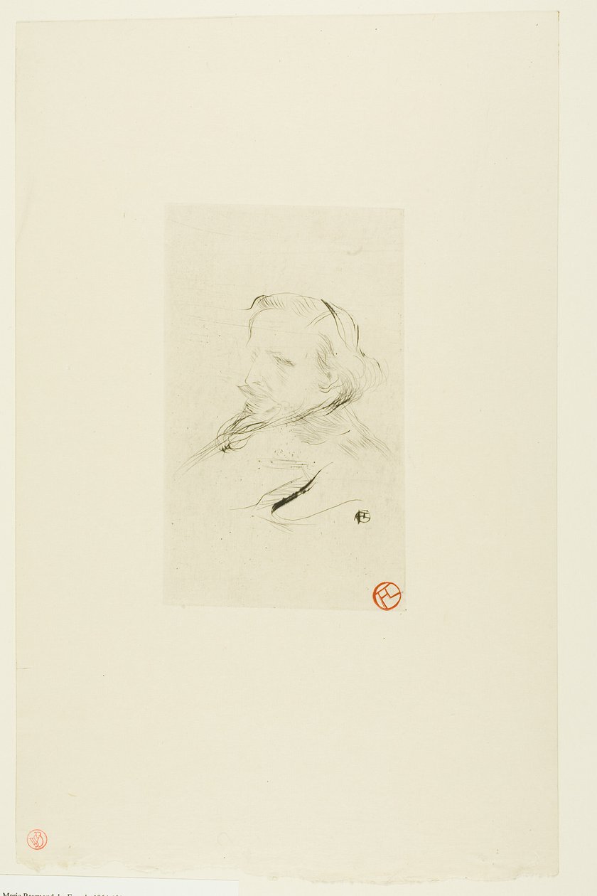 Francis Jordan af Henri de Toulouse Lautrec