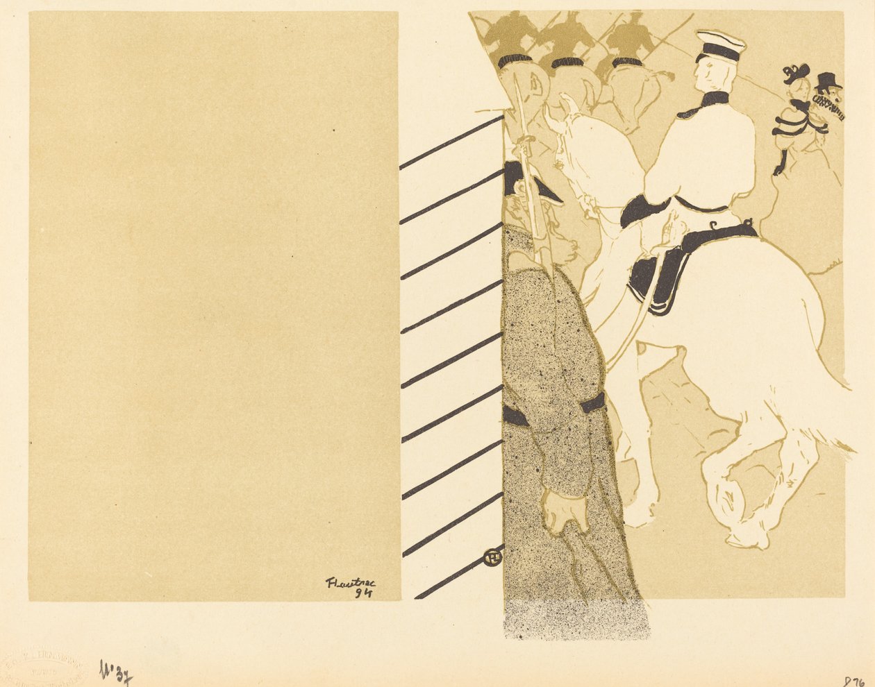 Tysk Babylon Babylon af Tyskland, 1894. af Henri de Toulouse Lautrec