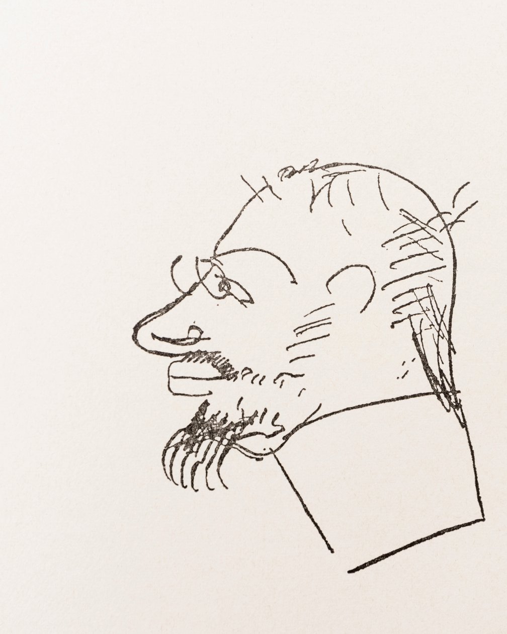Henri Toulouse-Lautrec. Selvportræt. af Henri de Toulouse Lautrec