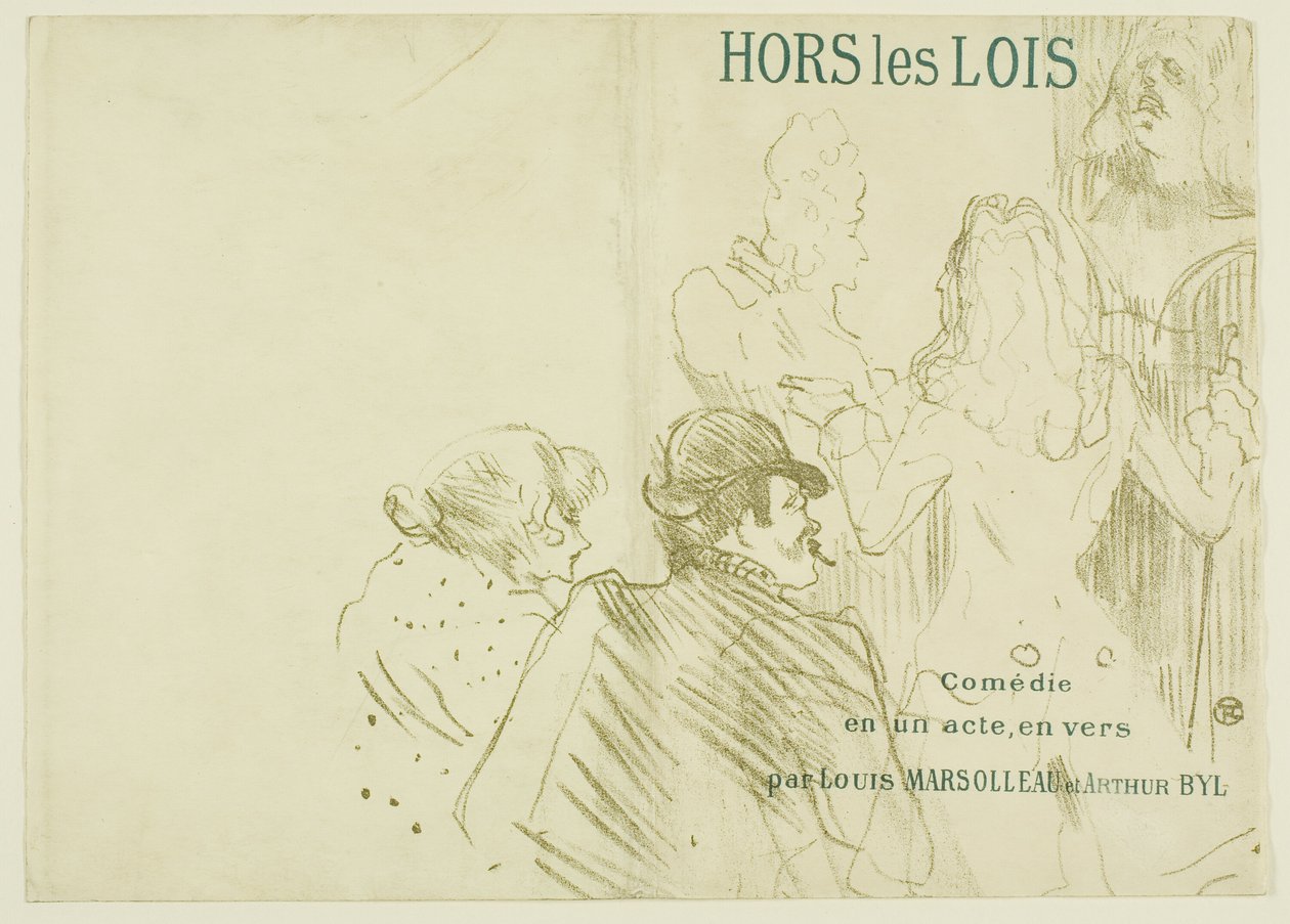 Hyldest til Moliere af Henri de Toulouse Lautrec