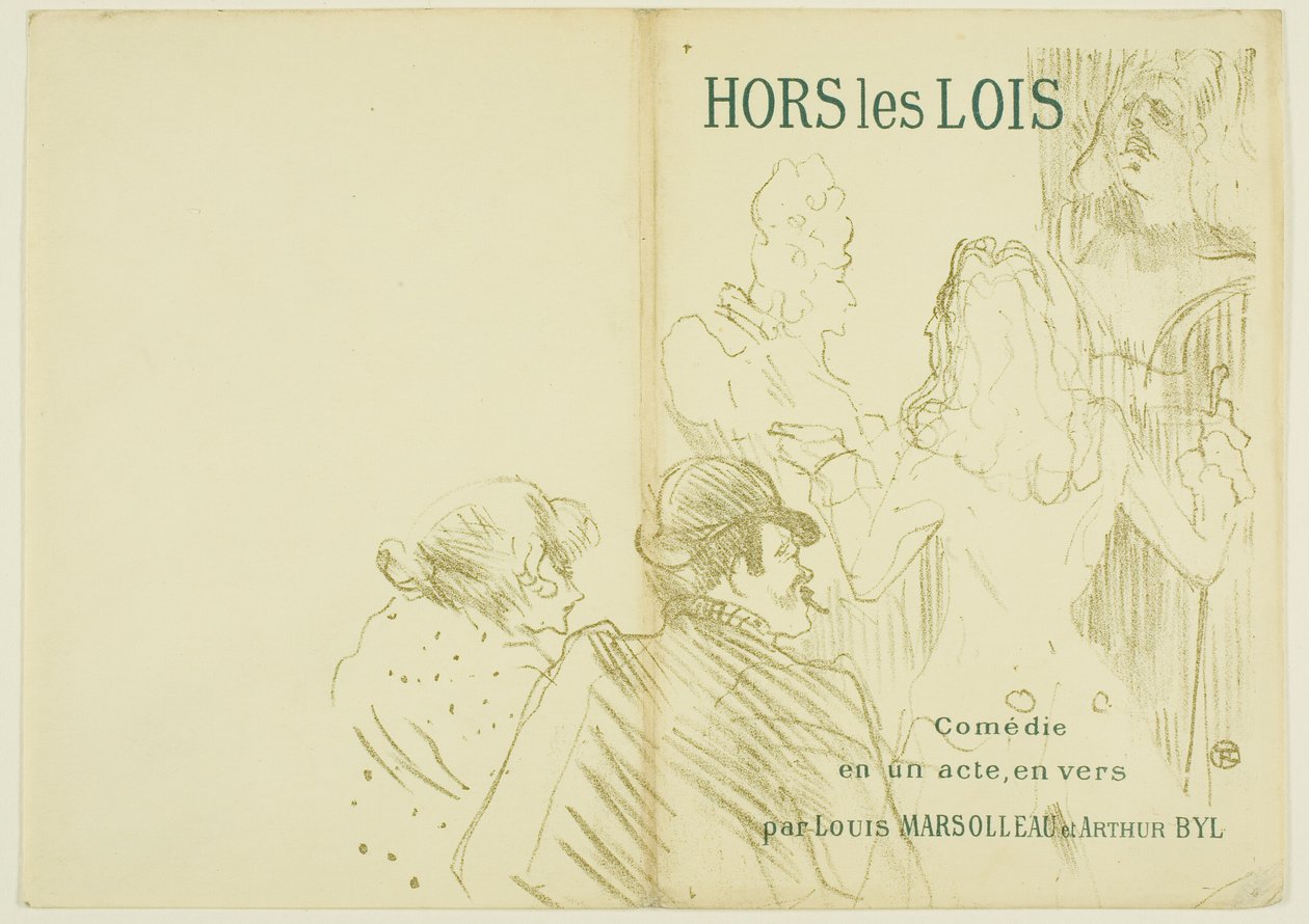Hyldest til Molière af Henri de Toulouse Lautrec