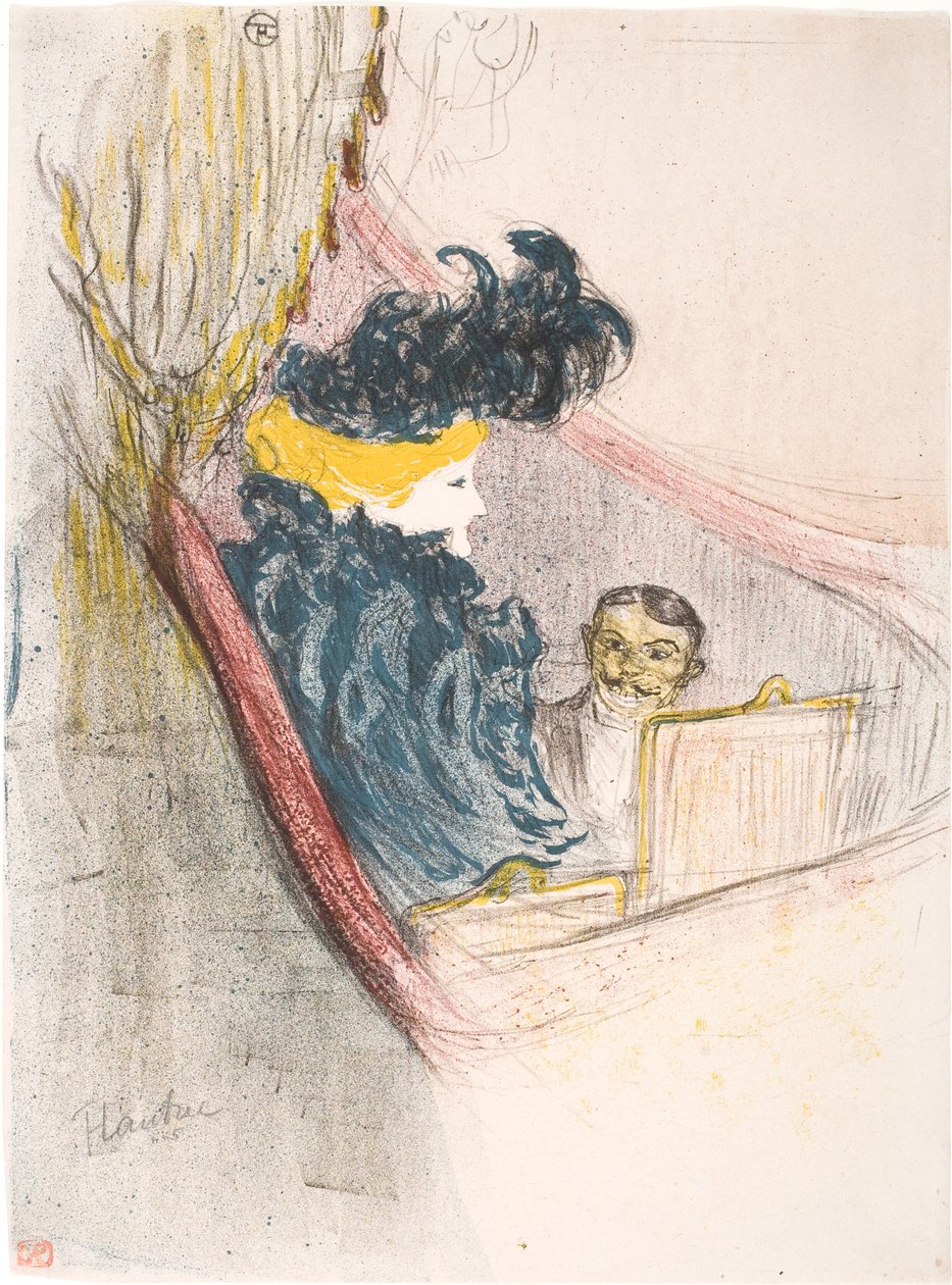 fyrstelig idyl af Henri de Toulouse Lautrec