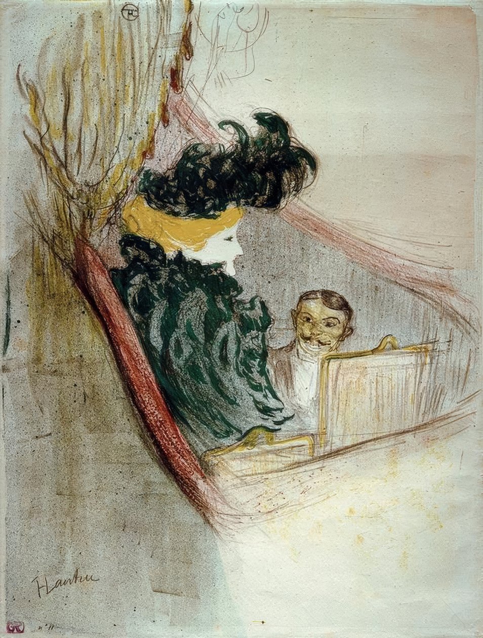 Hovedsagelig idyl af Henri de Toulouse Lautrec