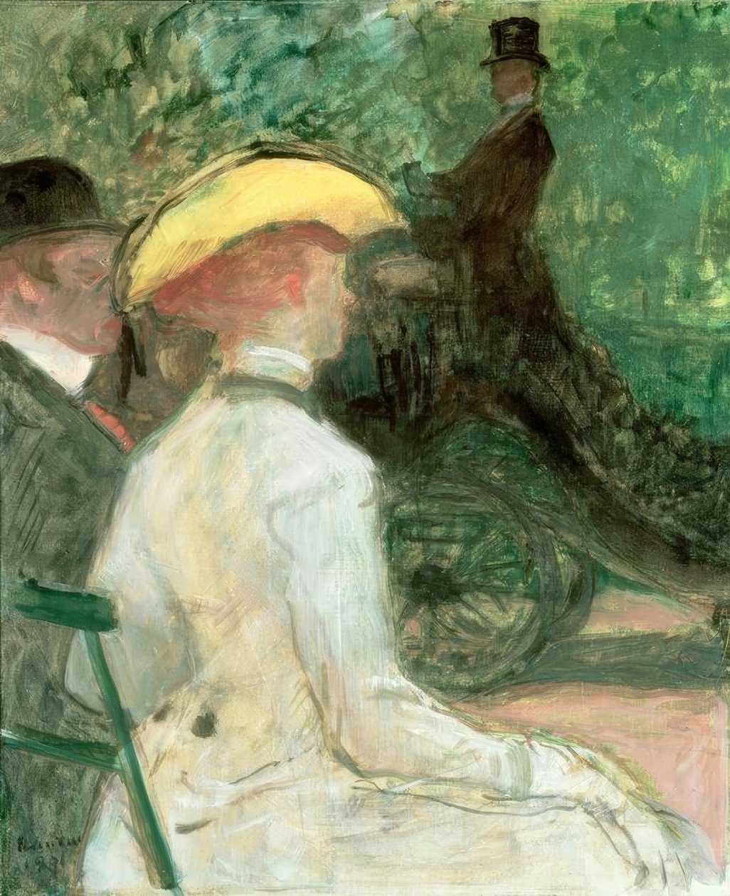 Jeg er Bois de Boulogne af Henri de Toulouse Lautrec