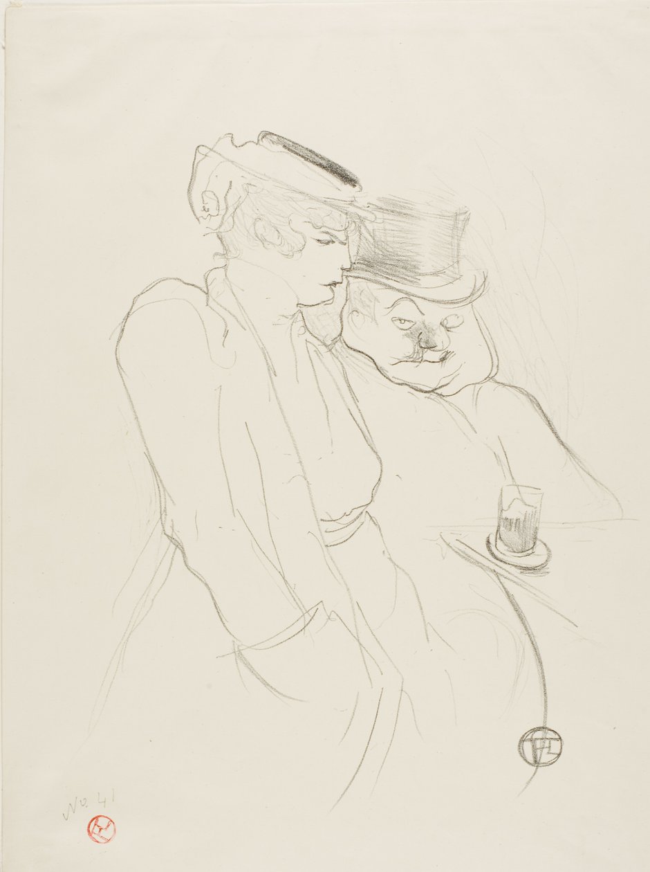 I fyrrerne af Henri de Toulouse Lautrec