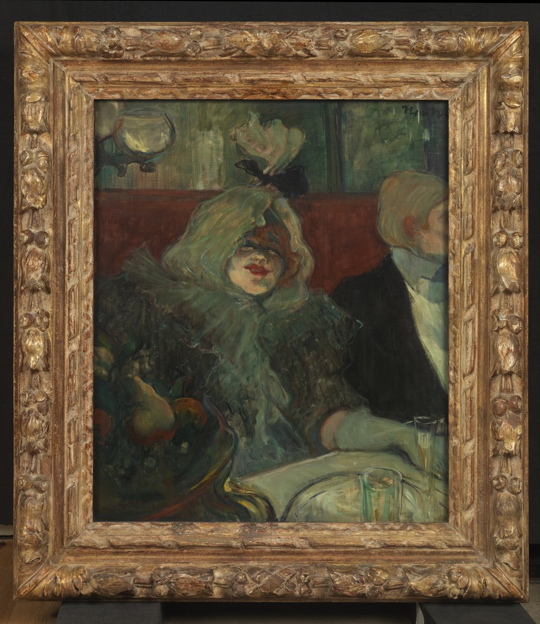 I en privat spisestue (At the Rat Mort), ca. 1899 (se også 3749) af Henri de Toulouse Lautrec
