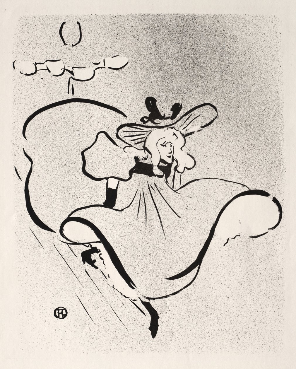 Jane Avril af Henri de Toulouse Lautrec