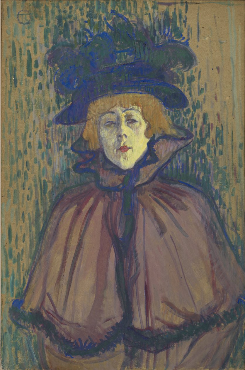 Jane Avril, 1891-92 af Henri de Toulouse Lautrec