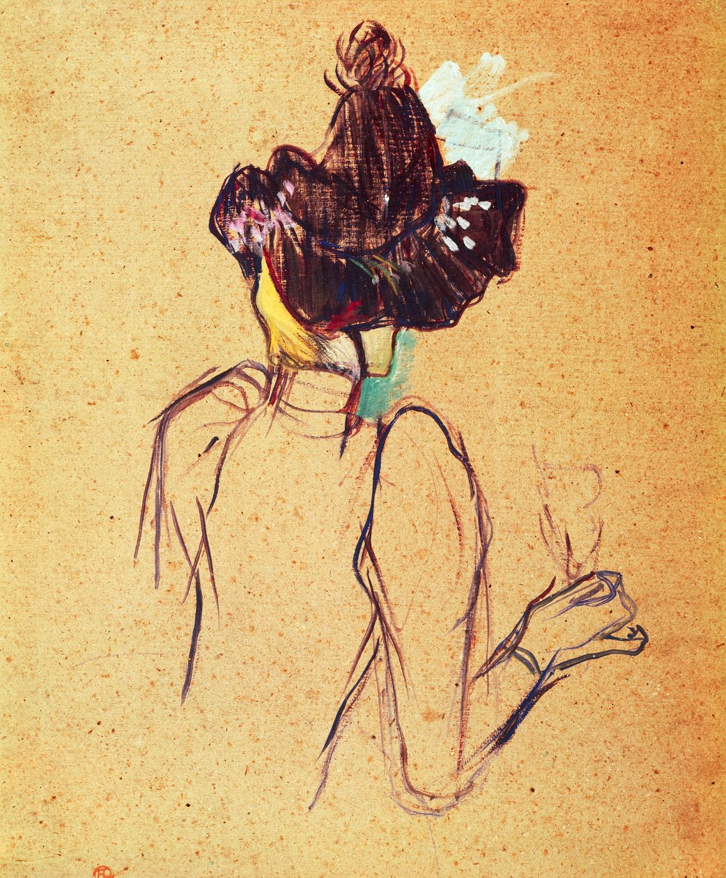 Jane Avril af Henri de Toulouse Lautrec (1864-1901) af Henri de Toulouse Lautrec