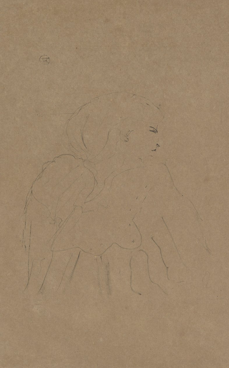 Jane Hading, 1898., 1898. af Henri de Toulouse Lautrec