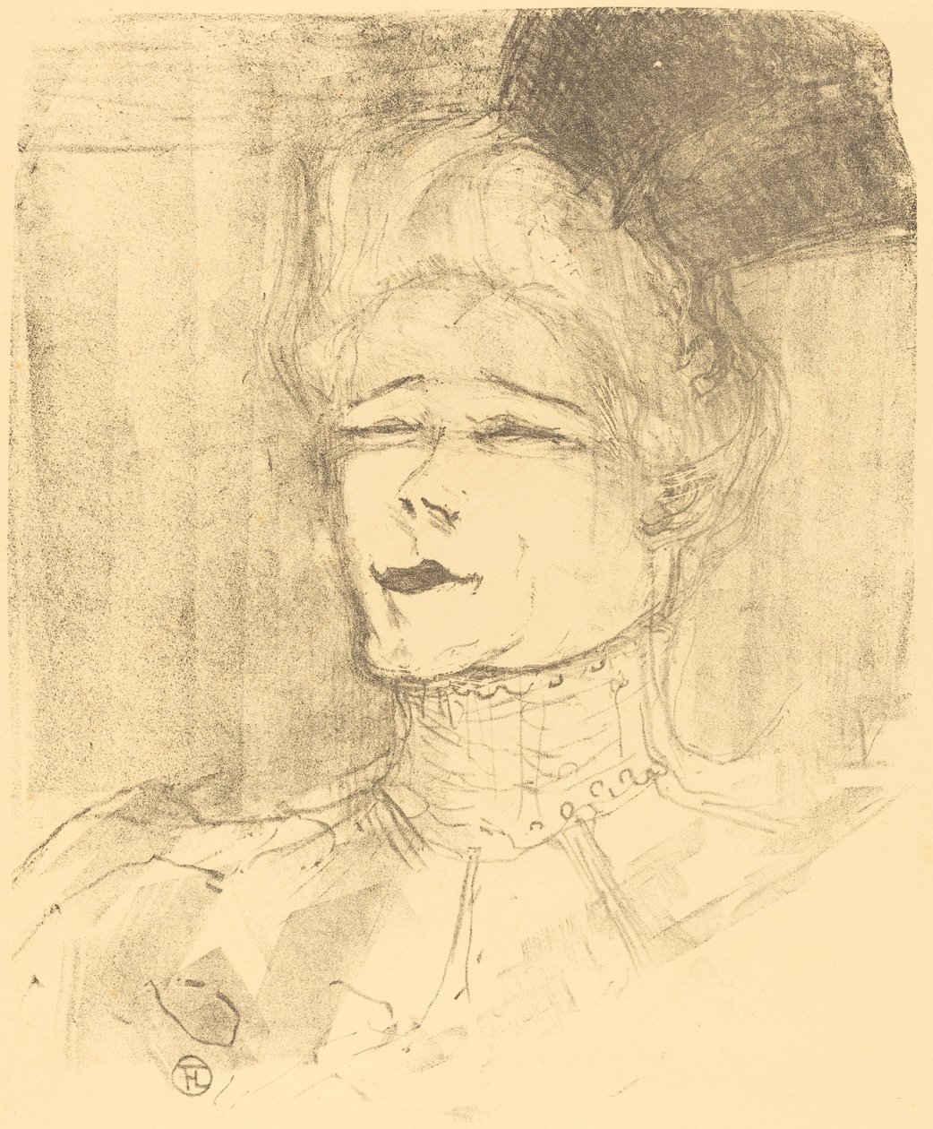 Jeanne Granier, 1896. af Henri de Toulouse Lautrec