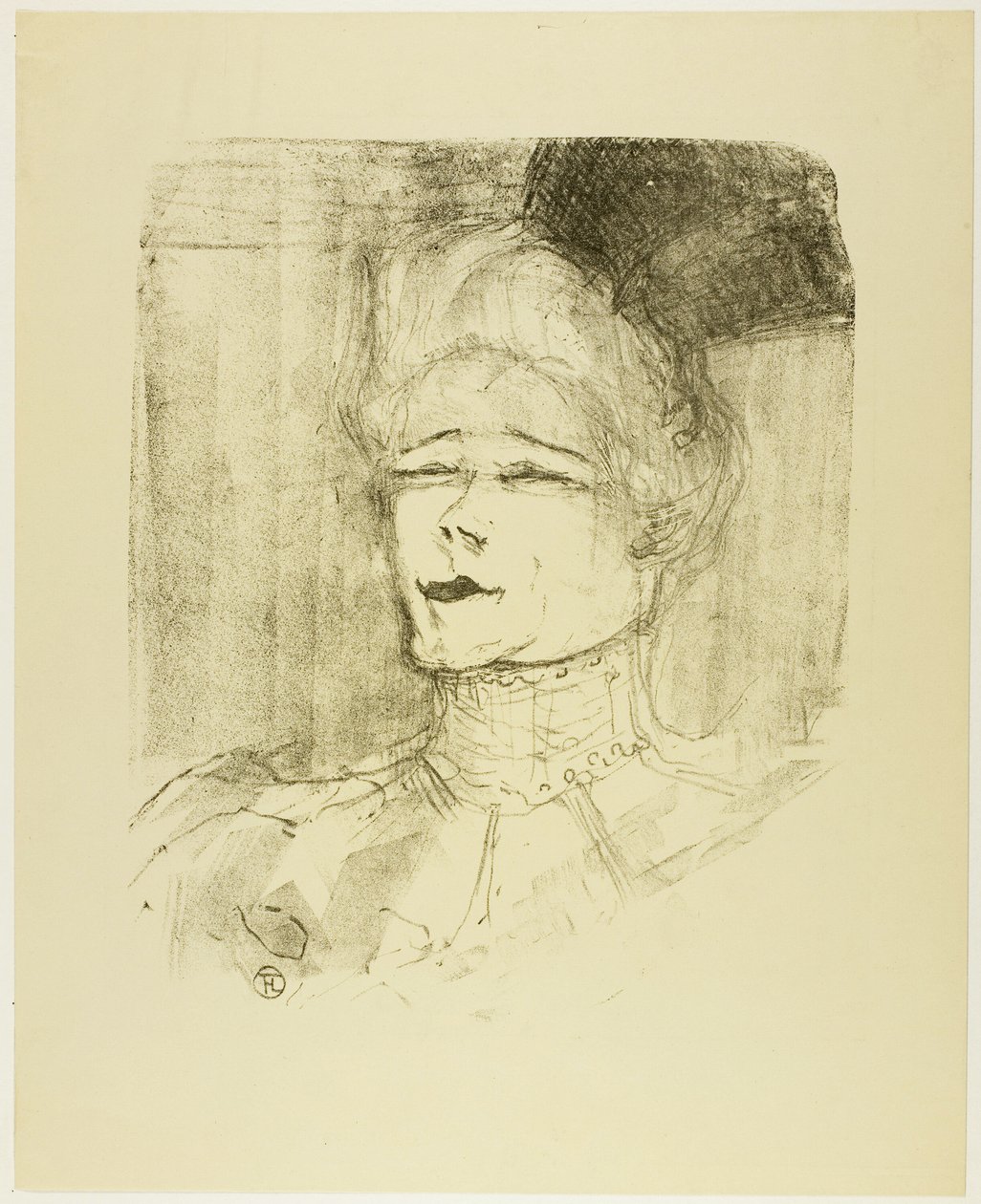 Jeanne Granier, fra Treize Lithographies af Henri de Toulouse Lautrec
