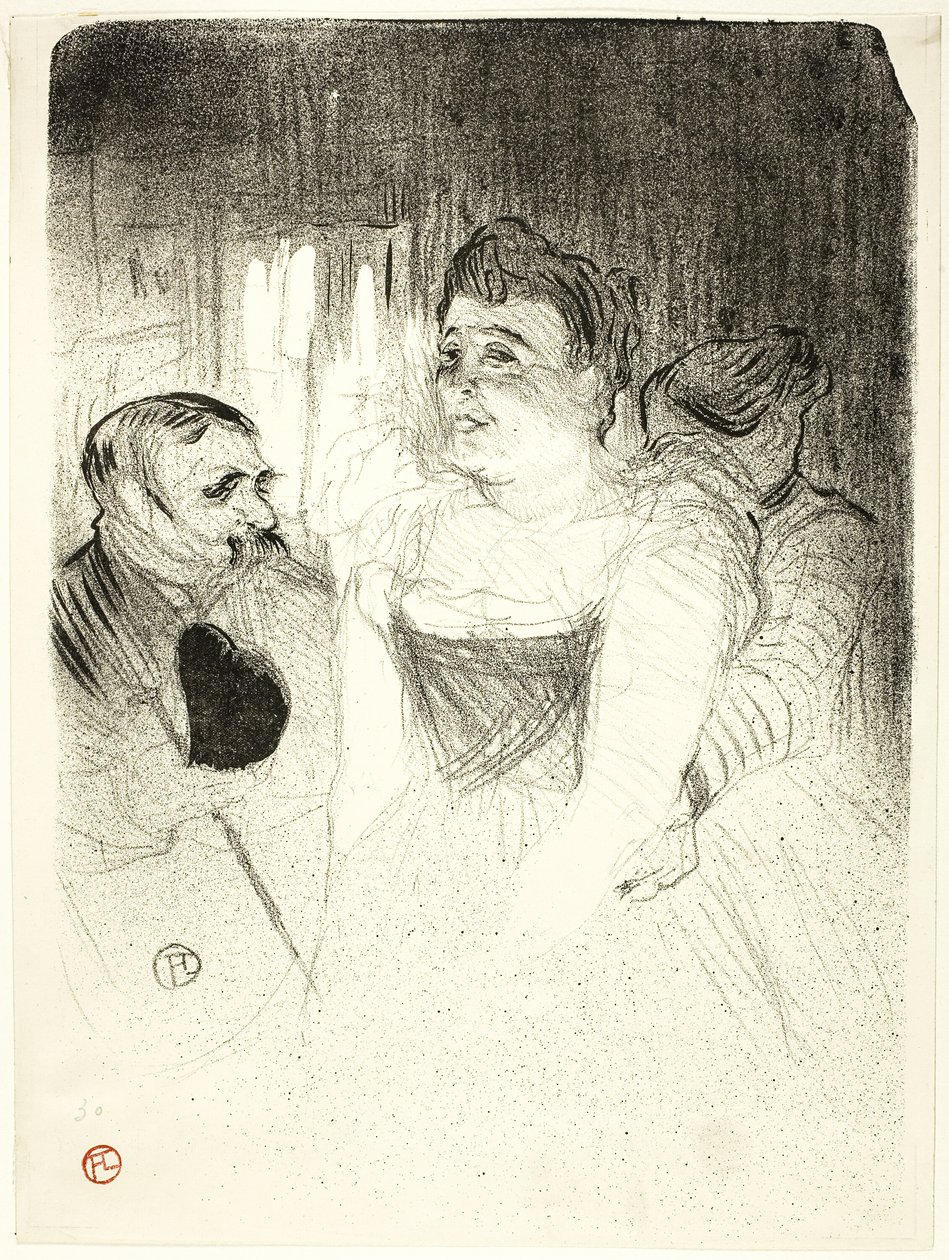 dommer af Henri de Toulouse Lautrec