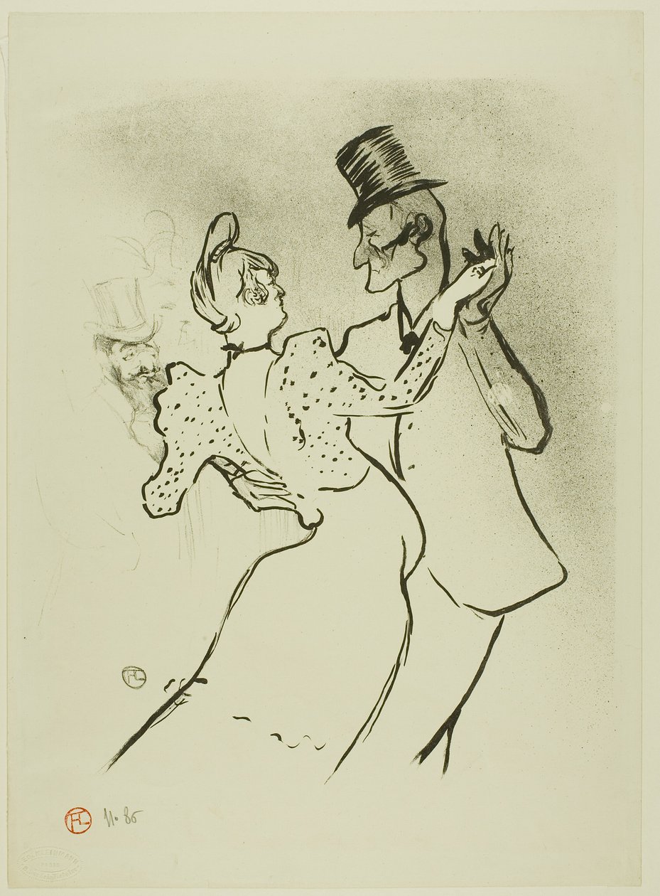 lag Continental E af Henri de Toulouse Lautrec