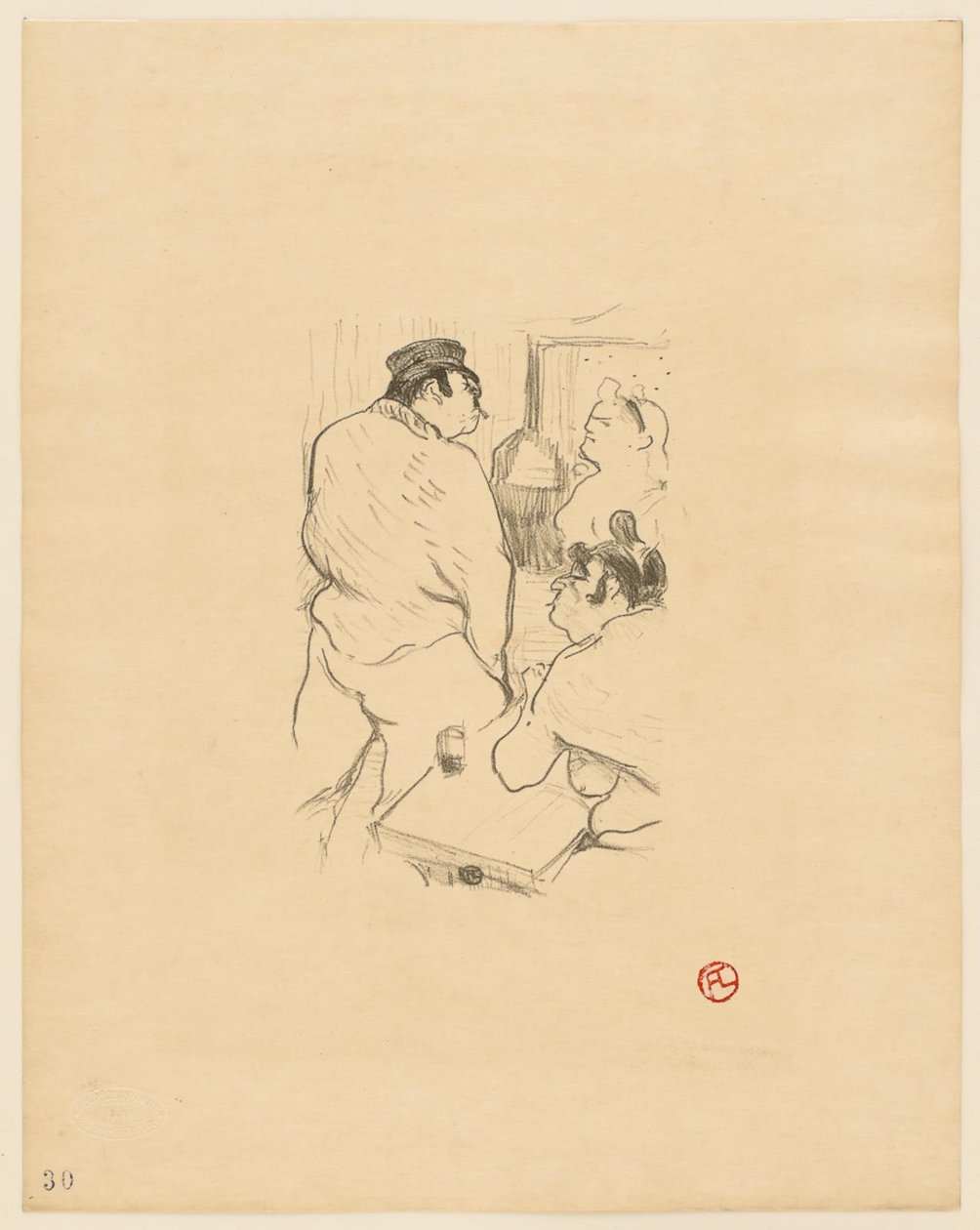 Grenelles terror af Henri de Toulouse Lautrec