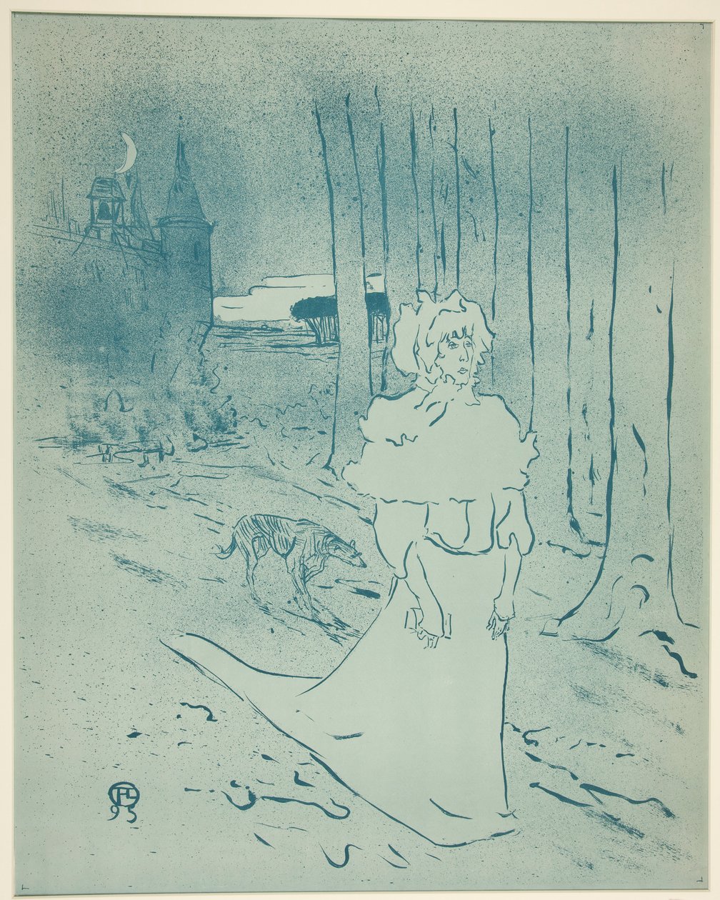 Herregårdsfruen eller omen af Henri de Toulouse Lautrec