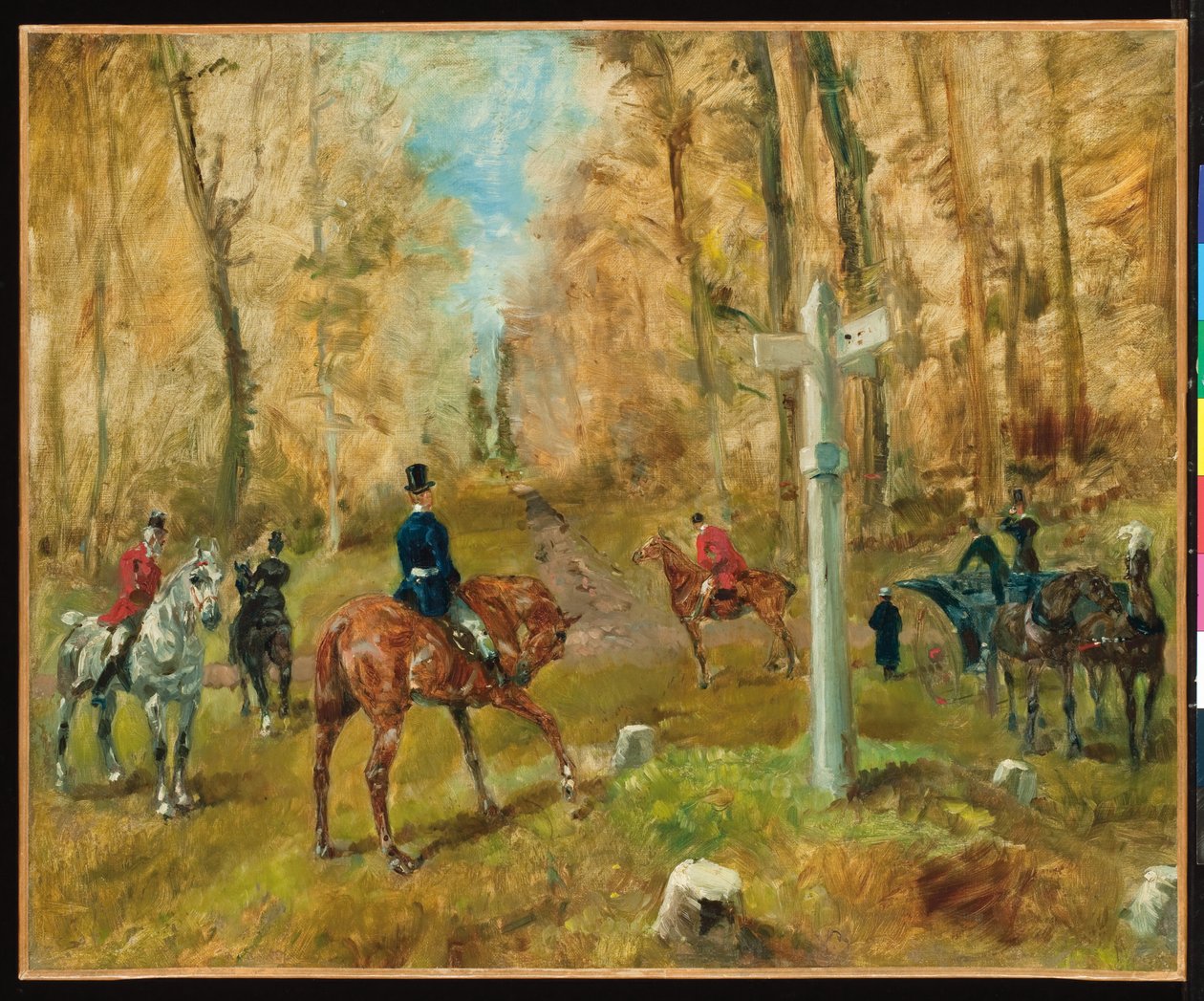 Korsvejen, 1883 af Henri de Toulouse Lautrec