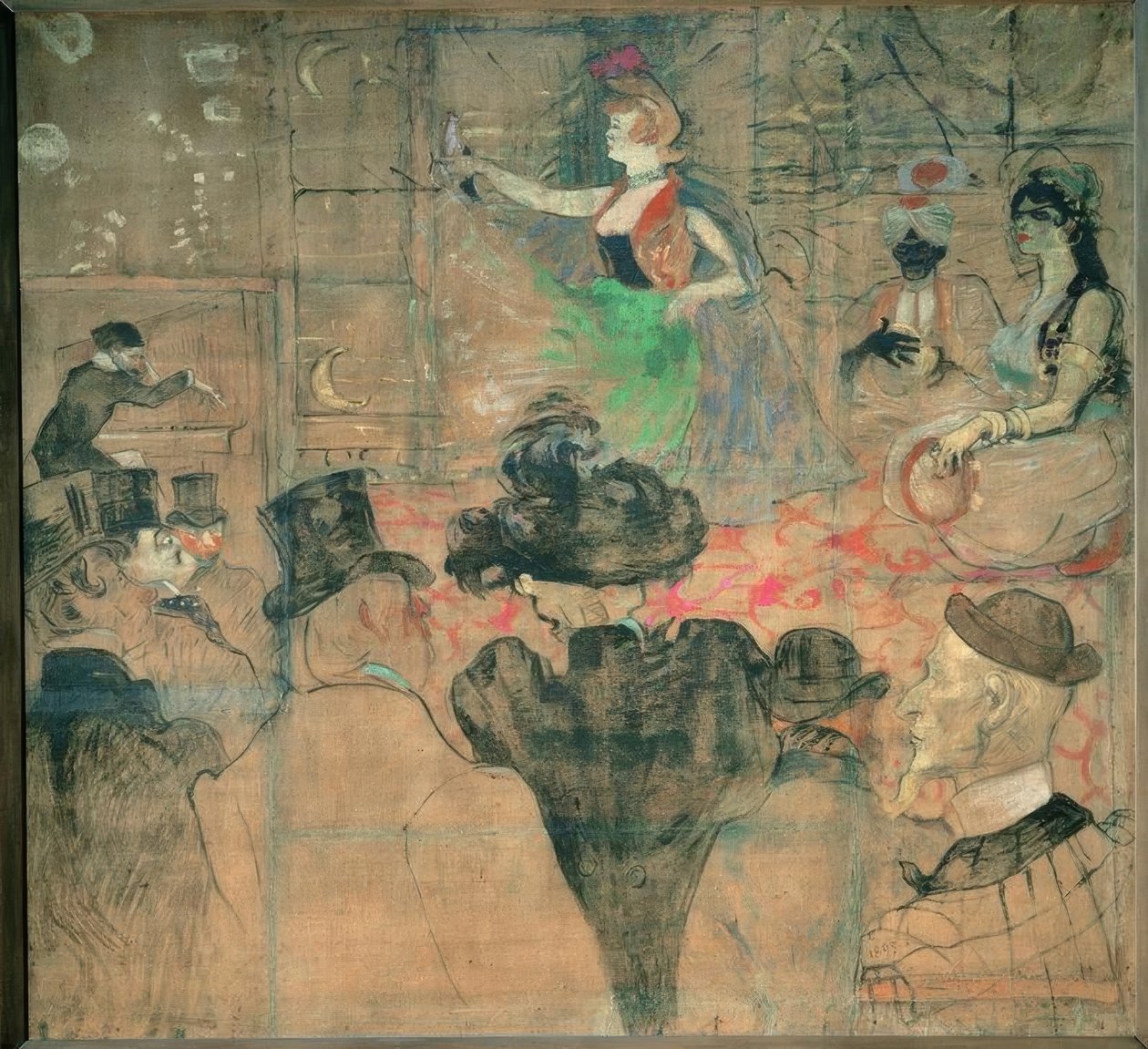 Maurisk dans, eller Les Almées af Henri de Toulouse Lautrec