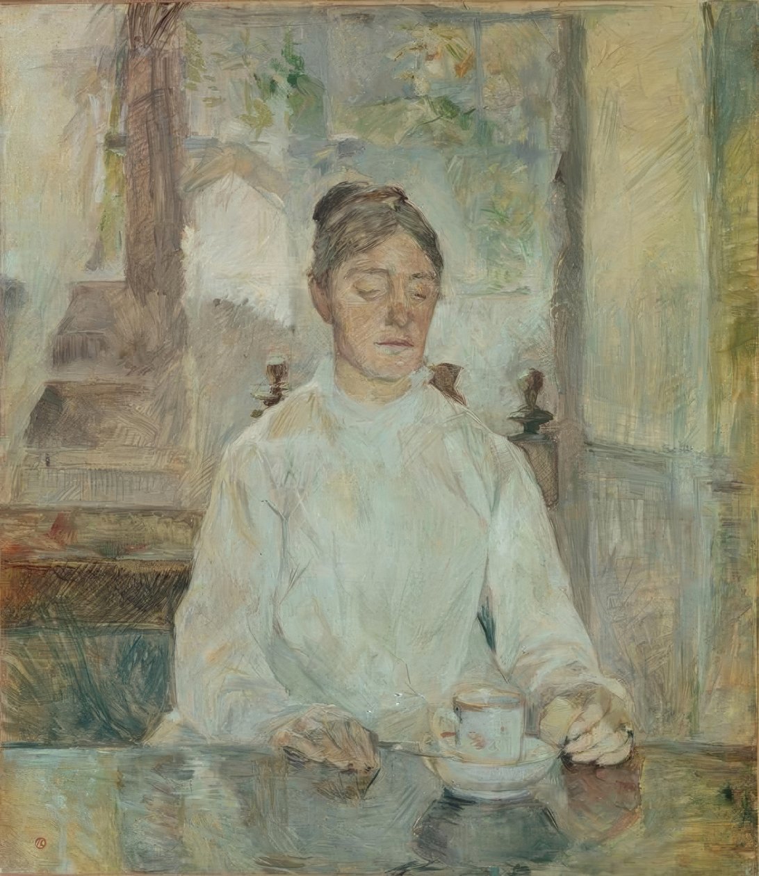 Kunstnerens mor, grevinde Adèle de Toulouse-Lautrec, f.eks af Henri de Toulouse Lautrec