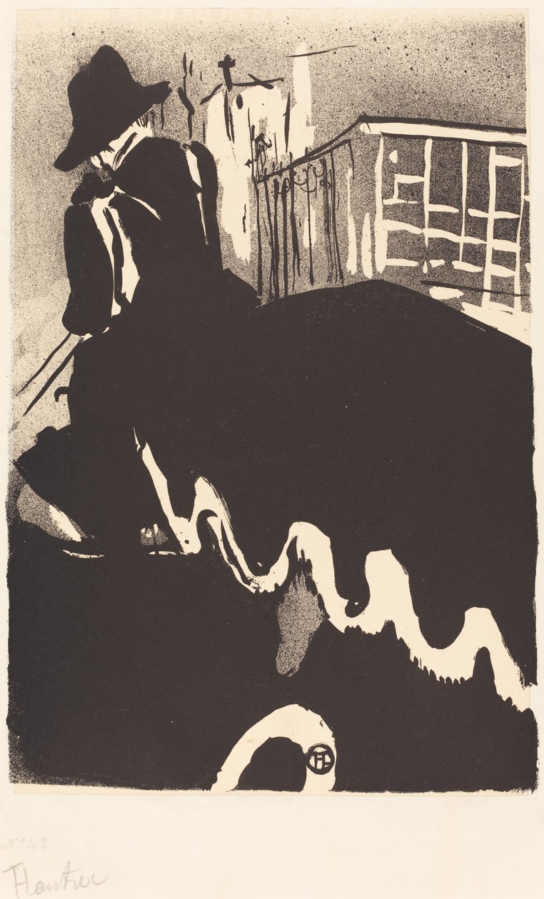 Last Ballad Ultime ballade, 1893. af Henri de Toulouse Lautrec