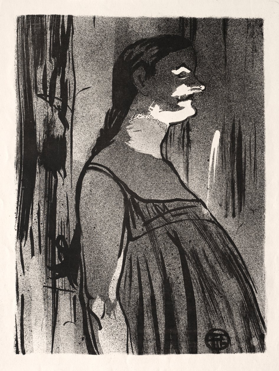 Café-koncerten: Fru Abdala af Henri de Toulouse Lautrec